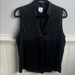 CAbi Black Epitome Top Medium NWOT